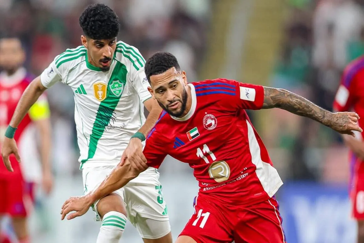 الشارقة يتألق ويهزم الأهلي السعودي في دوري أبطال آسيا للنخبة