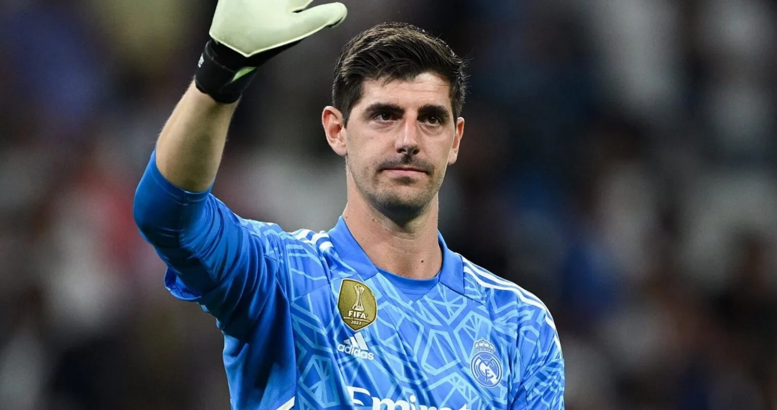 إصابة كورتوا حارس ريال مدريد