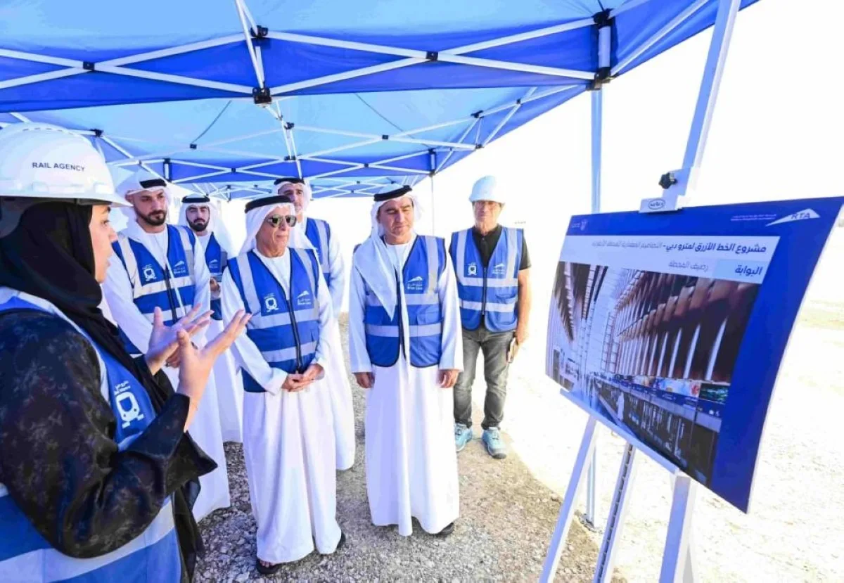 مترو دبي: 10% نسبة تقدم الأعمال في الخط الأزرق خلال الأشهر الخمسة