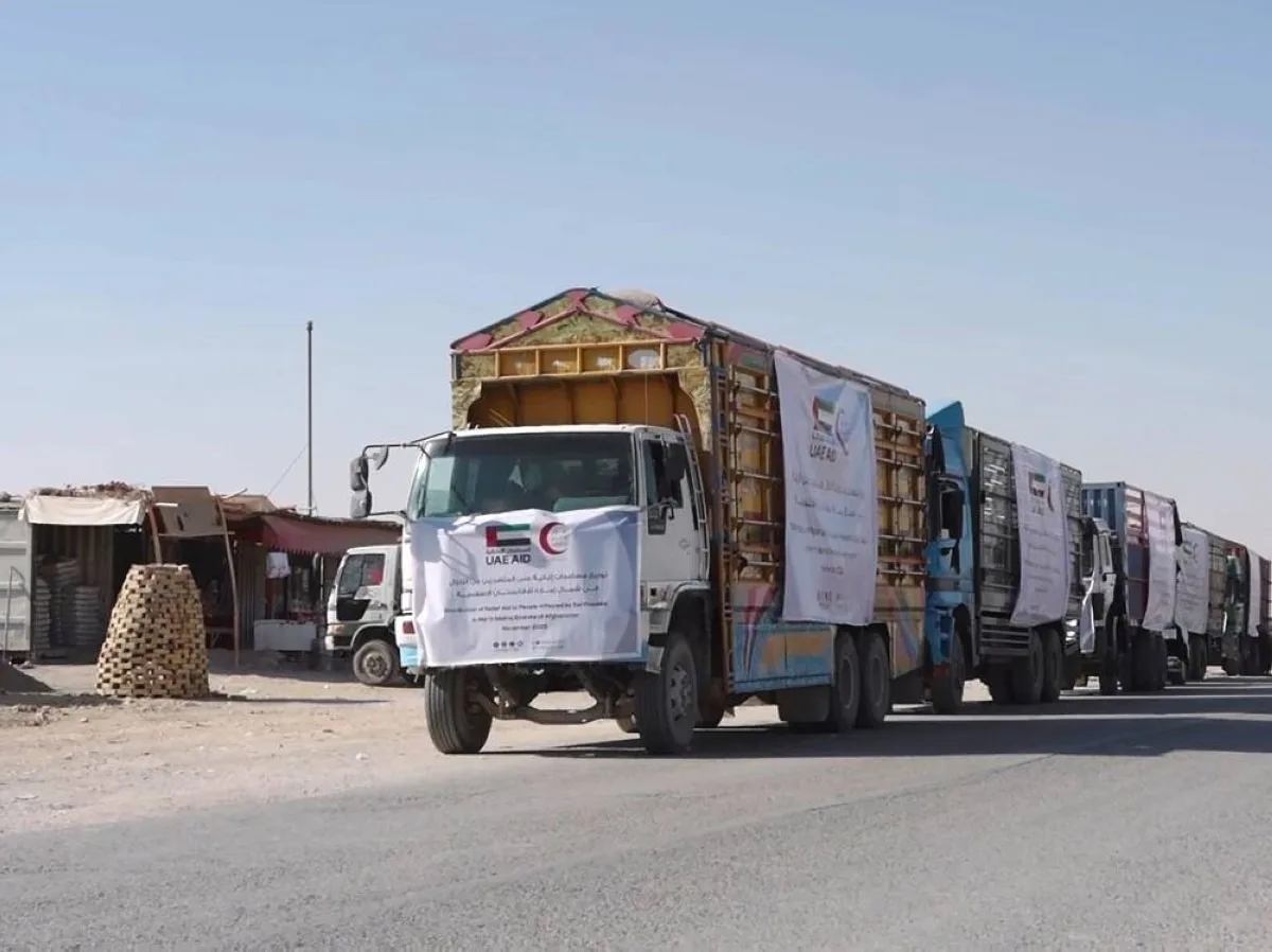 الإمارات تتصدر المشهد الإنساني في أفغانستان