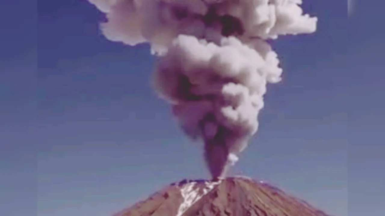 تعطيل الرحلات بسبب ثوران البركان