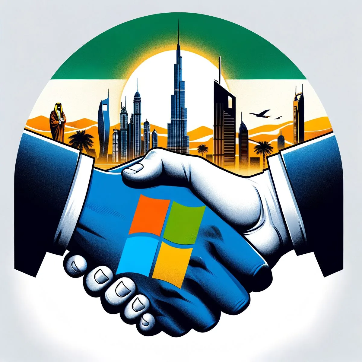 مايكروسوفت وجي 42 تعلنان توسع مراكز البيانات بـ 200 ميجاوات بالإمارات