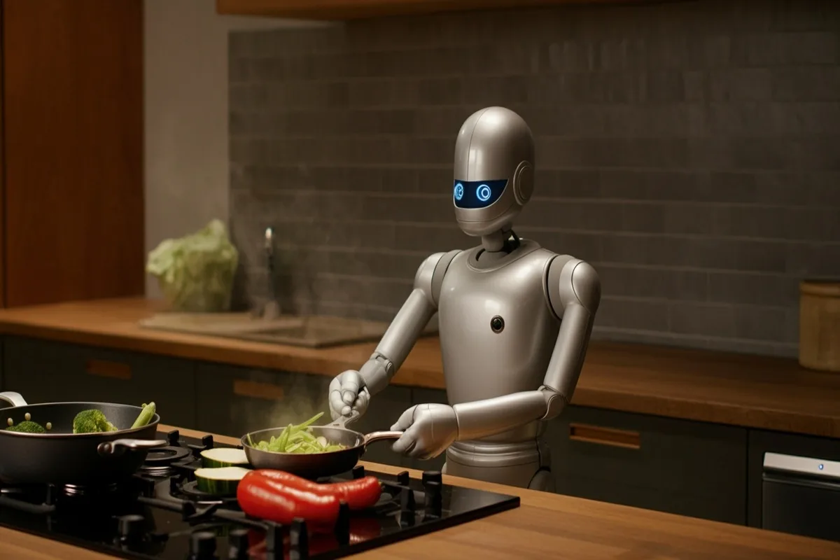 الصين تطلق روبوتًا شبيهًا بالبشر قادرًا على تنفيذ الأعمال المنزلية