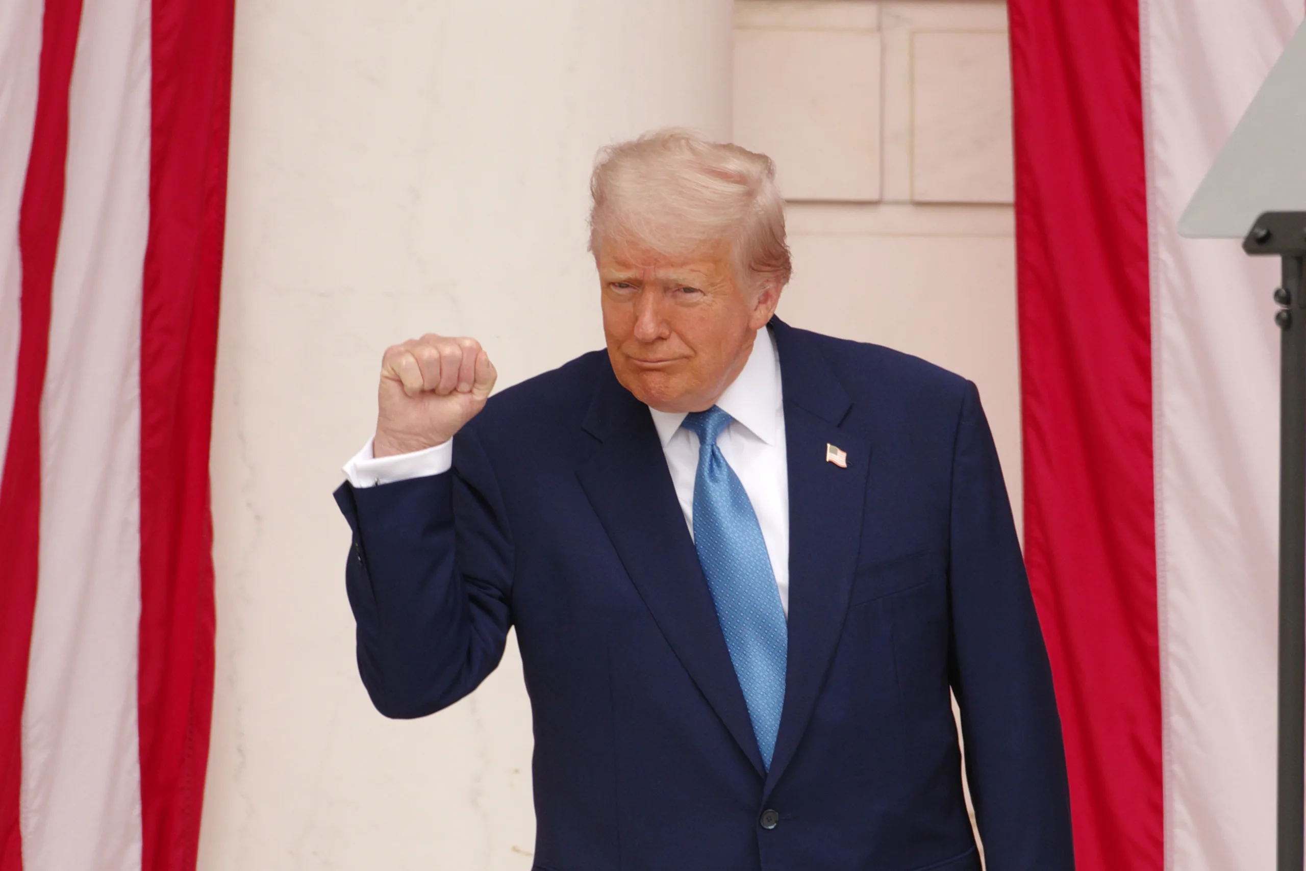 الرئيس الأمريكي دونالد ترامب