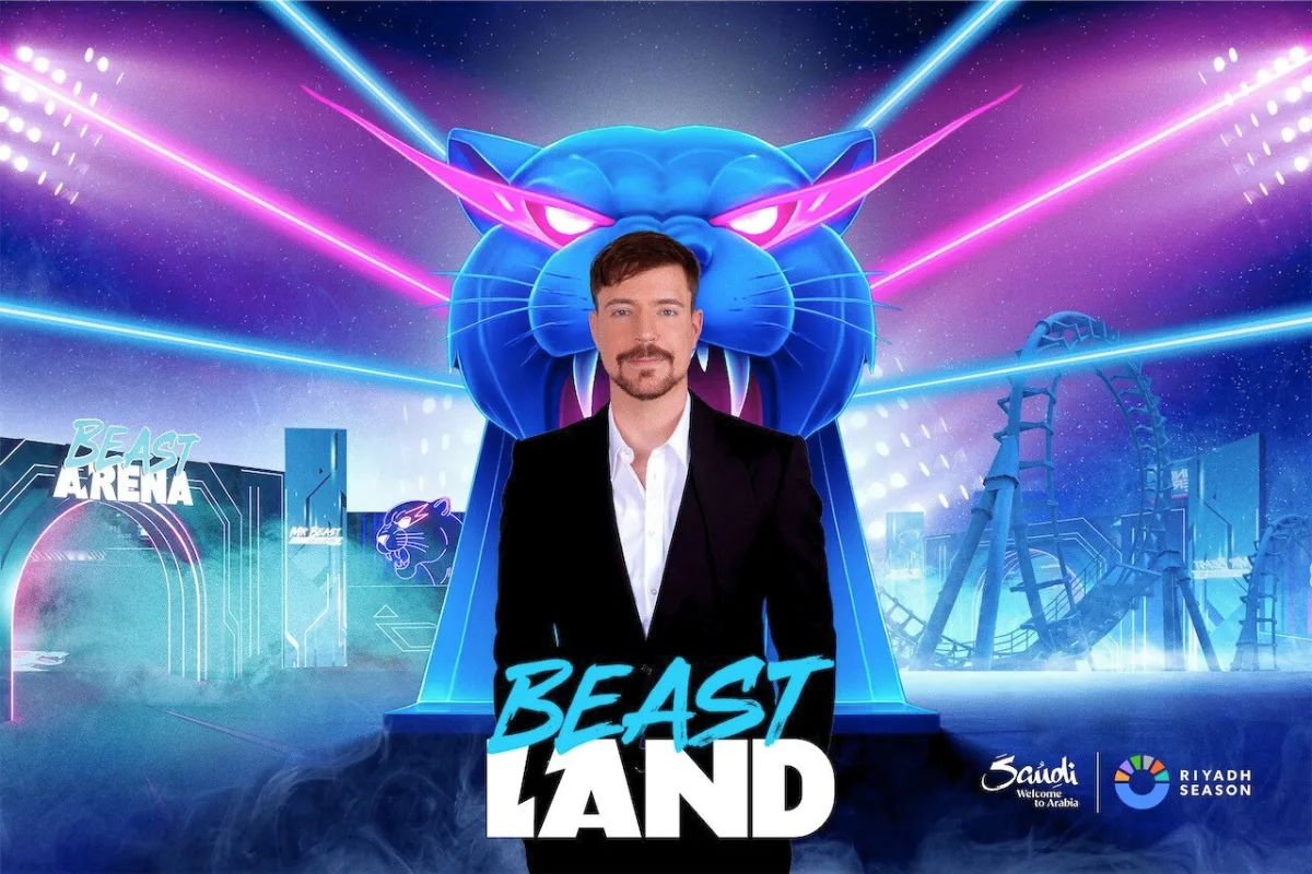مستر بيست يعلن افتتاح مدينة ألعاب ترفيهية في الرياض