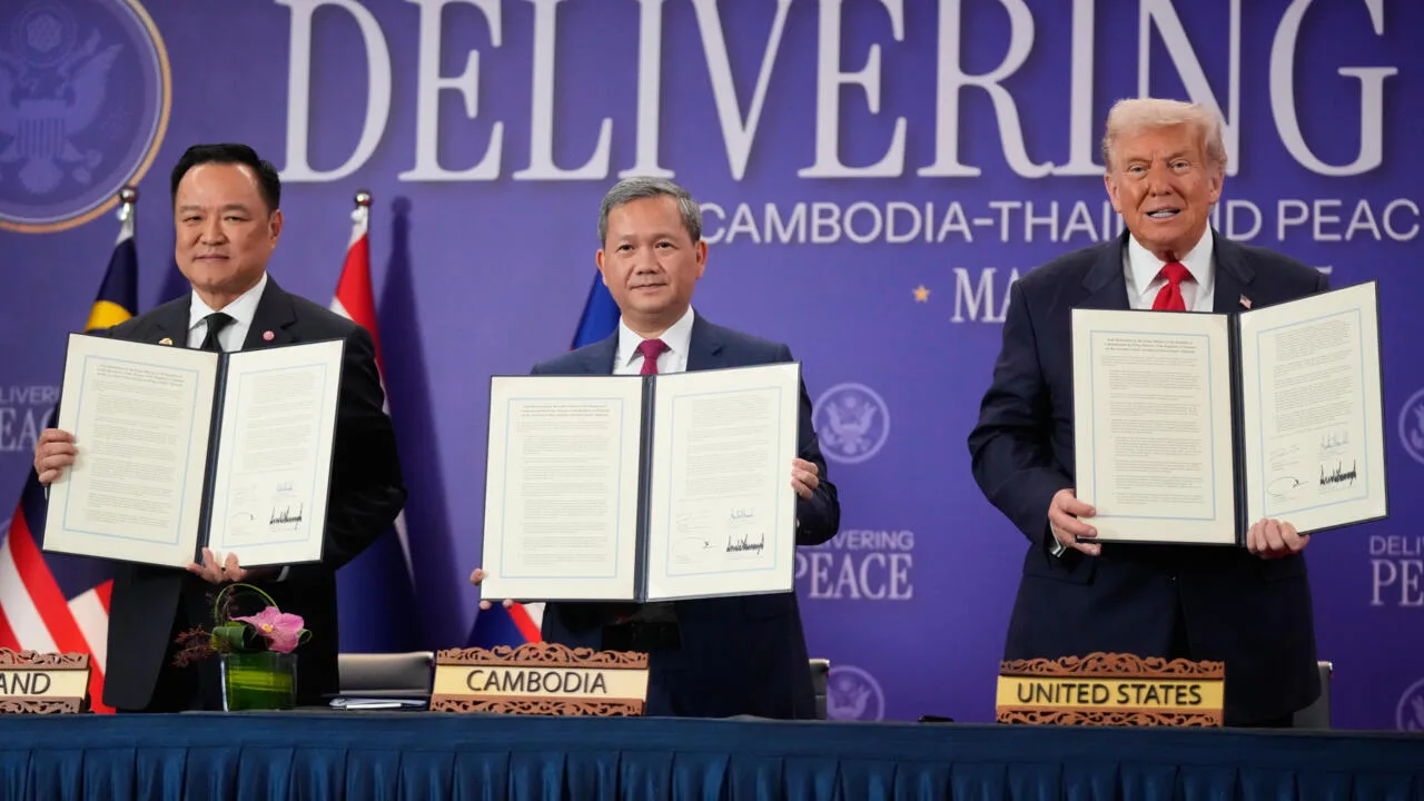 تايلاند تعلق اتفاق السلام مع كمبوديا