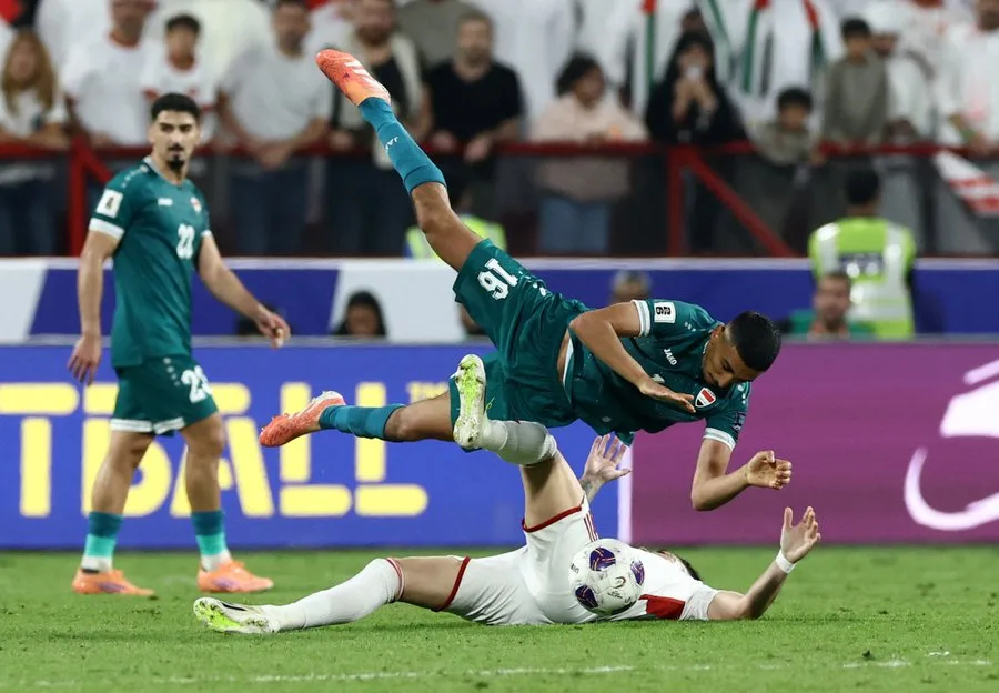 مباراة العراق ضد الإمارات – البصرة – الملحق الآسيوي 2-1