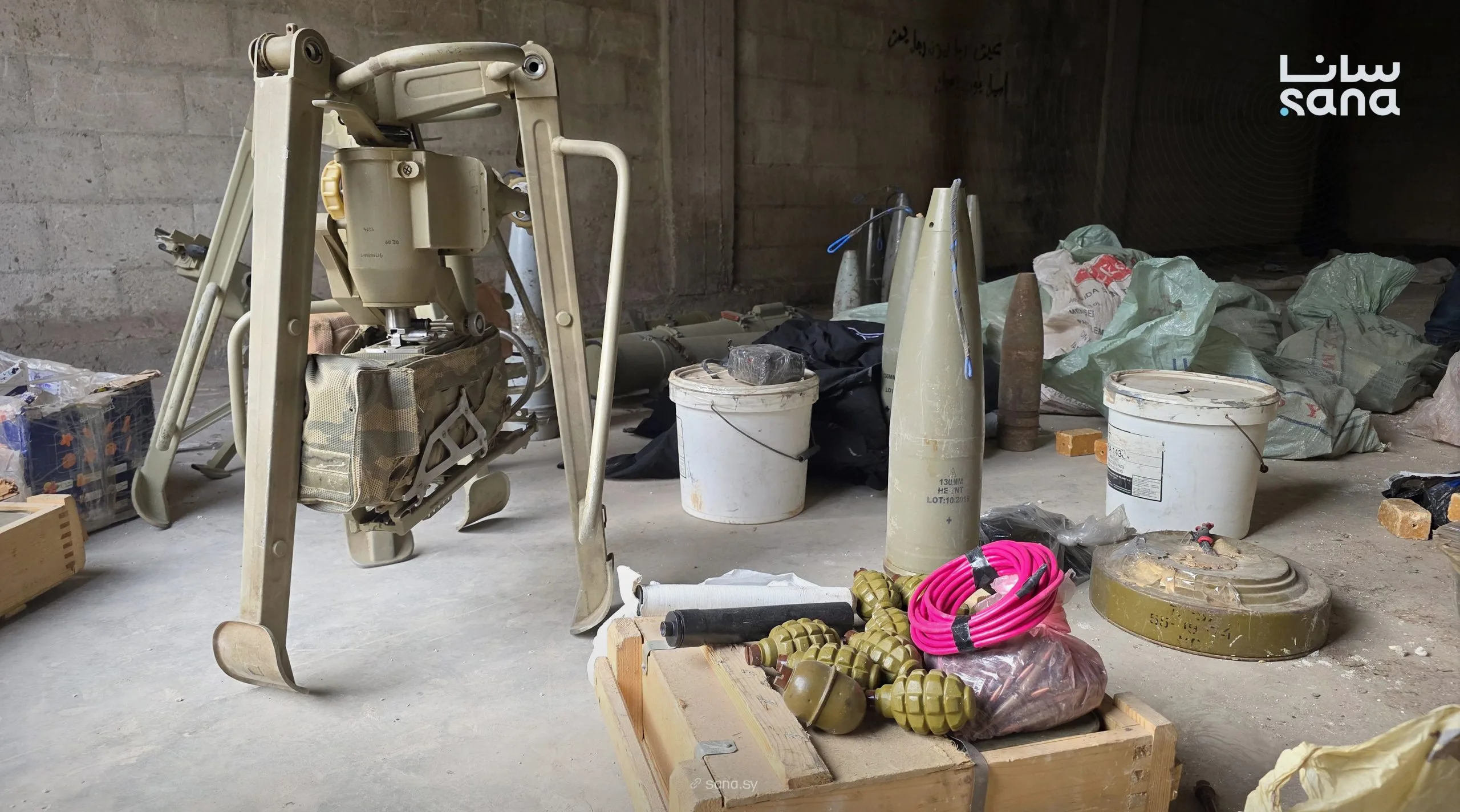 ضبط أسلحة لداعش في حماه