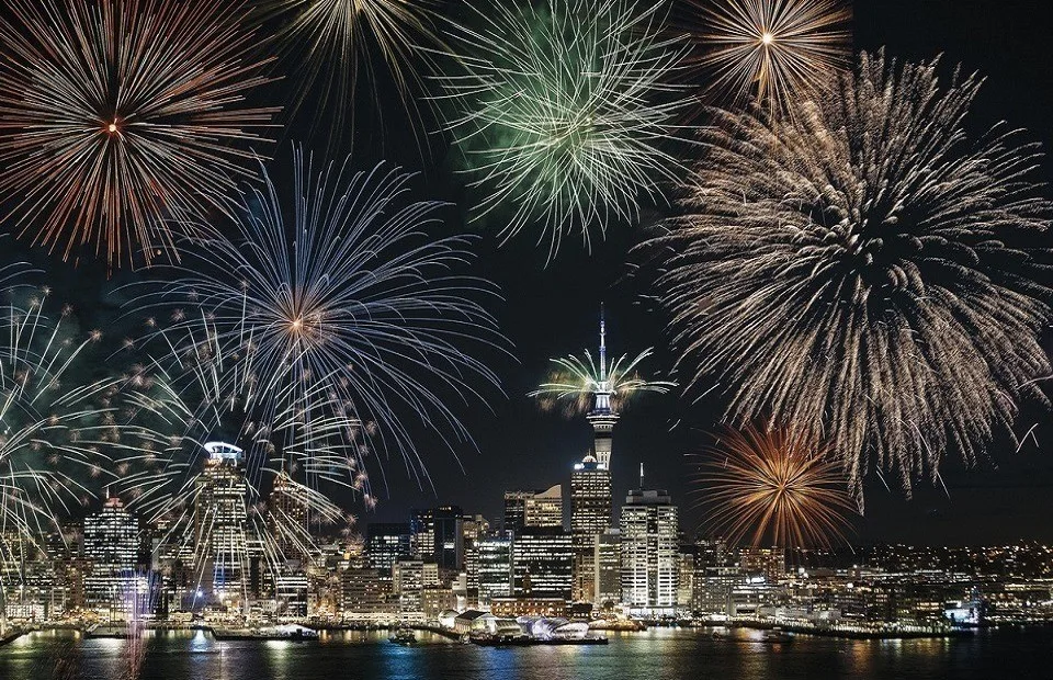 احتفالات رأس السنة في أوكلاند