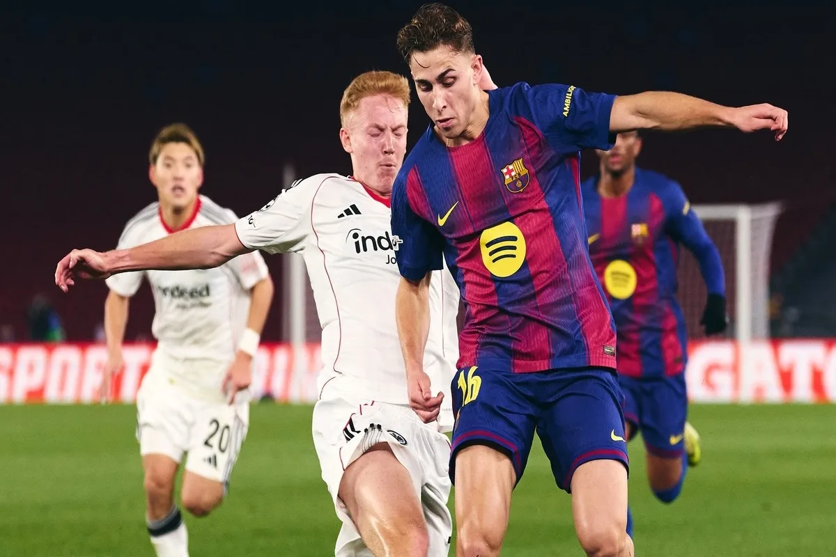 برشلونة يقلب الطاولة على آينتراخت فرانكفورت ويعود لسكة الانتصارات الأوروبية