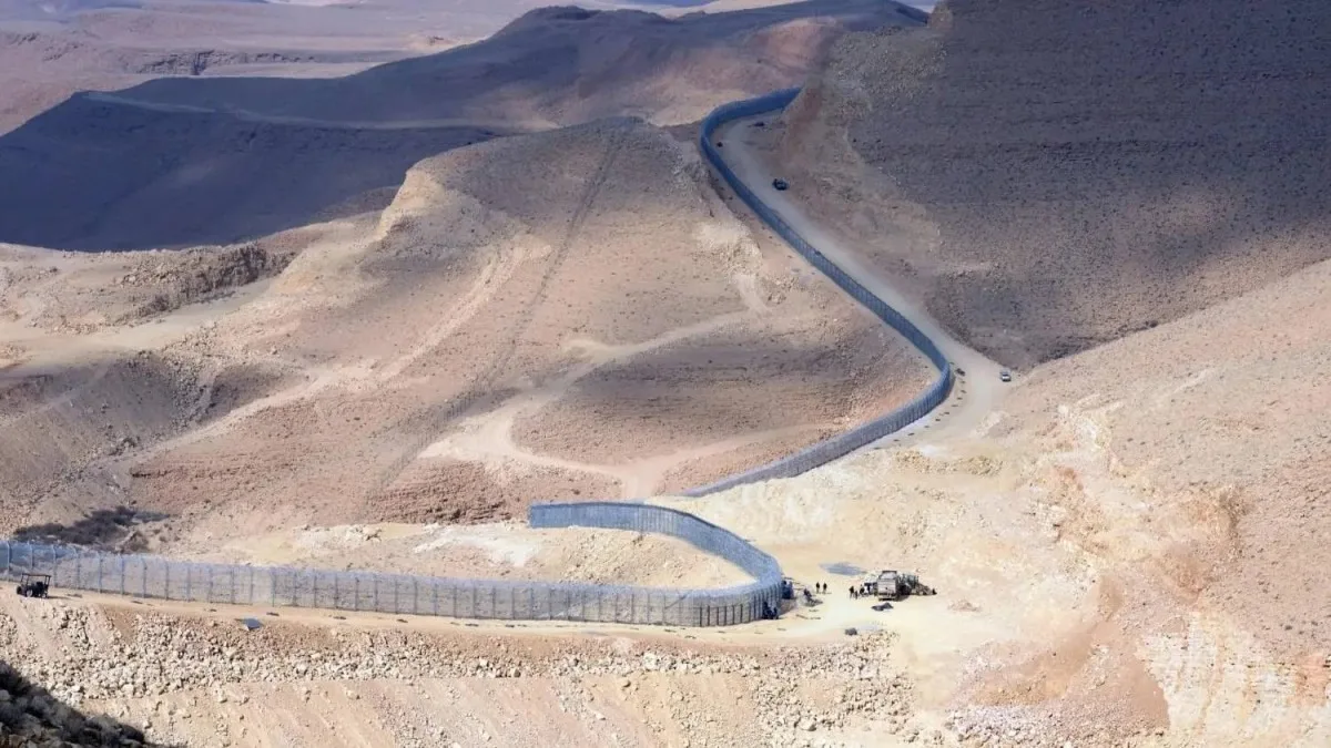 إسرائيل تبدأ بناء جدار حدودي مع الأردن بـ1.7 مليار دولار