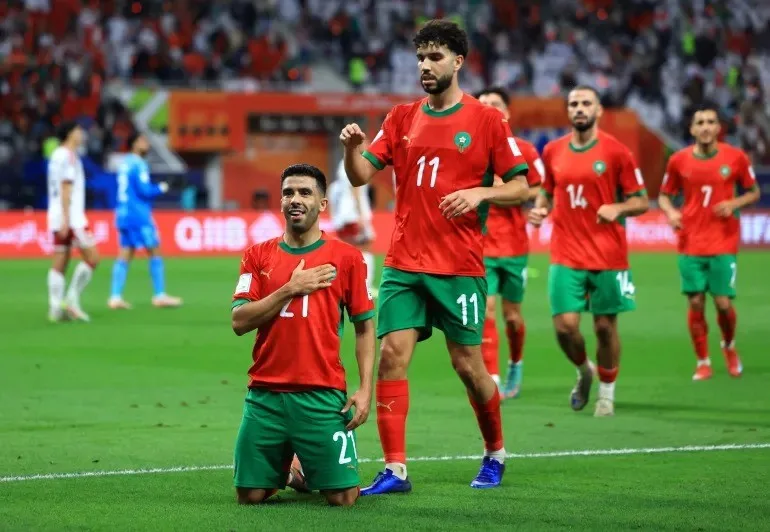 المغرب يفوز على الإمارات ويتأهل إلى نهائي كأس العرب