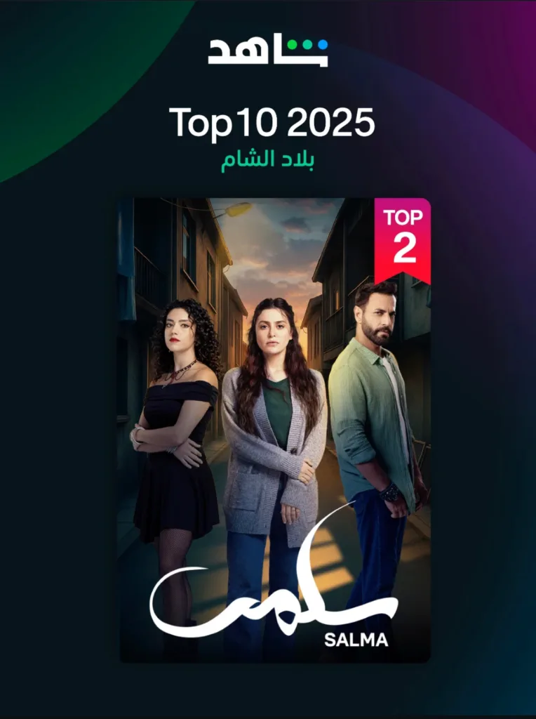 قائمة شاهد لأكثر الأعمال الدرامية 2025