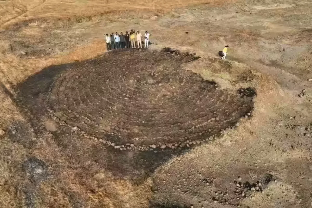 اكتشاف أثري في الهند لأكبر متاهة دائرية