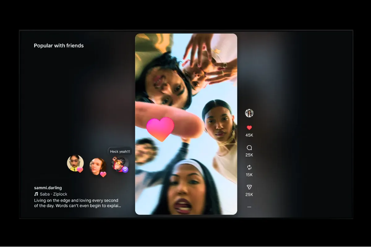 إنستغرام تختبر تطبيقًا جديدًا لأجهزة التلفاز لمشاهدة مقاطع الفيديو القصيرة