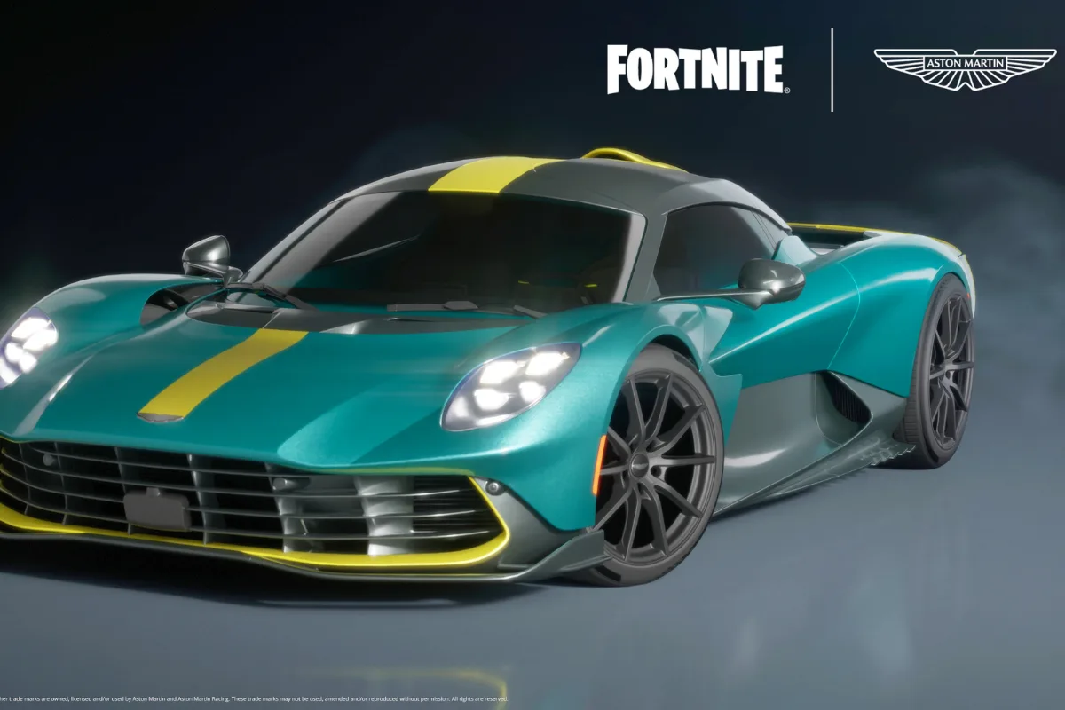 أستون مارتن تتعاون مع إيبيك غيمز وتعود لفورتنايت و روكيت ليغ