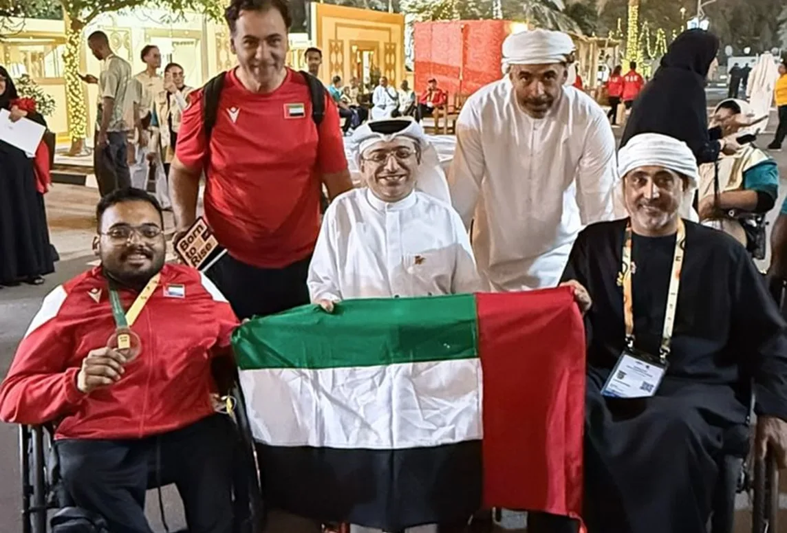 برونزية إماراتية في انطلاقة الألعاب البارالمبية الآسيوية للشباب بدبي