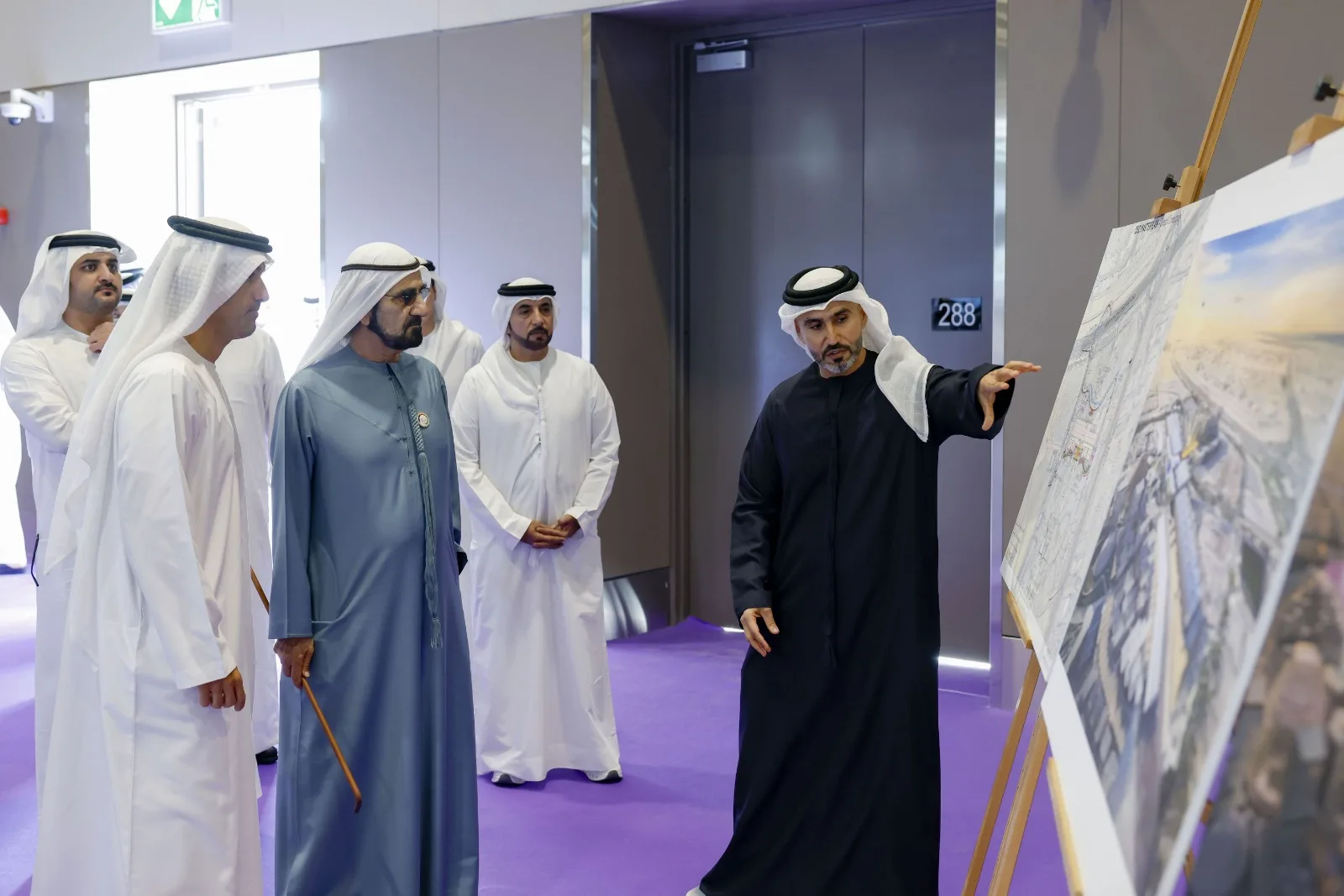 محمد بن راشد يزور معرض “جلفود 2026” مع انطلاق النسخة الأكبر في تاريخه