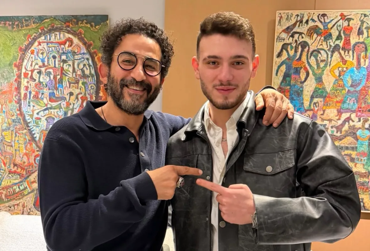 بعد انتهاء خلافه مع نوال الزغبي… الشامي في لقاء عفوي مع أحمد حلمي