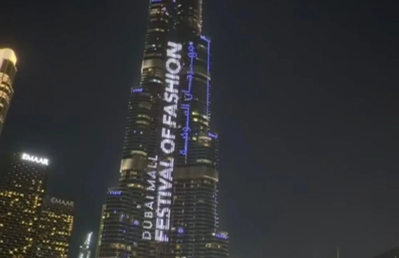 برج خليفة يعلن للعالم: “مهرجان دبي مول للموضة” ينطلق غداً