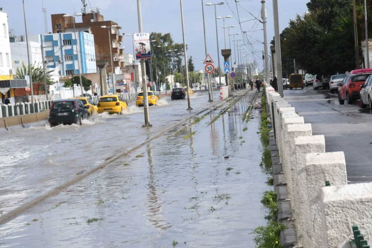 أمطار قياسية في تونس تودي بحياة أربعة أشخاص