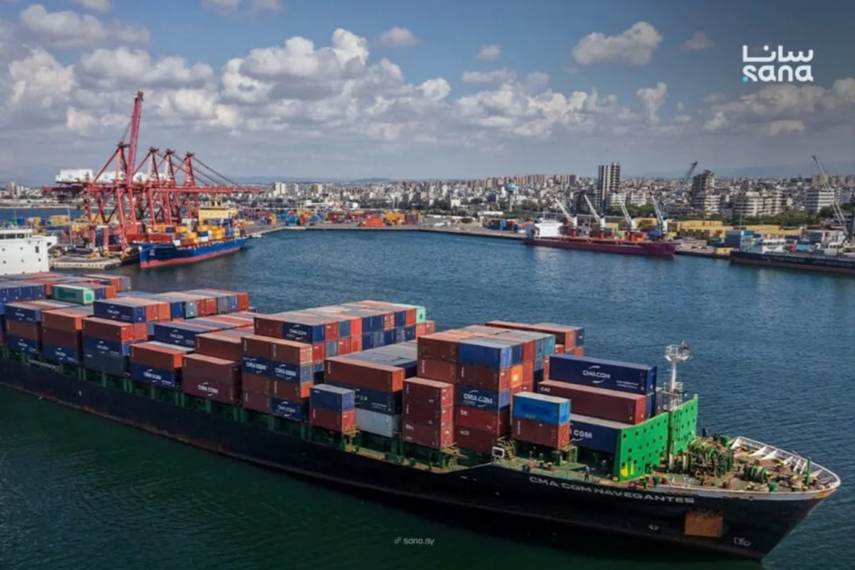 سوريا.. ميناء اللاذقية يشهد عودة القطار لنقل الحبوب بعد توقف 15 عامًا