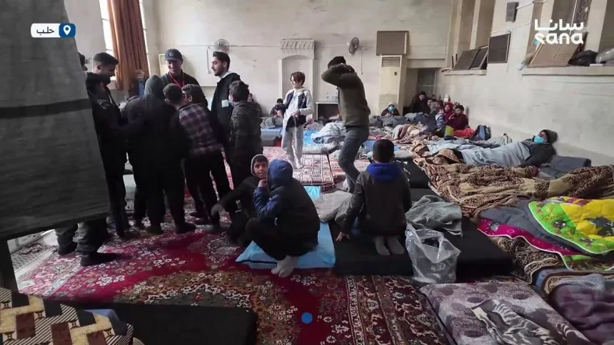 وزارة الشؤون الاجتماعية تعلن افتتاح 64 مركزاً لإيواء نازحي حلب