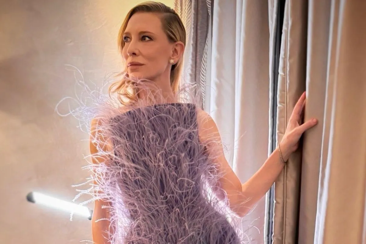 كيت بلانشيت تتألق بفستان نباتي من ستيلا مكارتني