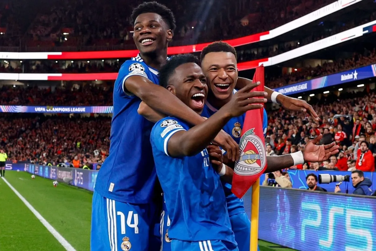 بنفيكا يخسر أمام ريال مدريد وغياب مورينيو عن مباراة الإياب بعد الطرد