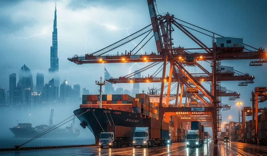 الإمارات.. “الموانئ والجمارك والمنطقة الحرة” تصدر إرشادات بشأن لأحوال الجوية السائدة