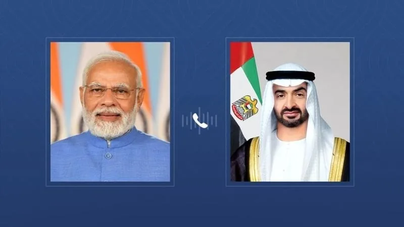 اتصال محمد بن زايد وناريندرا مودي