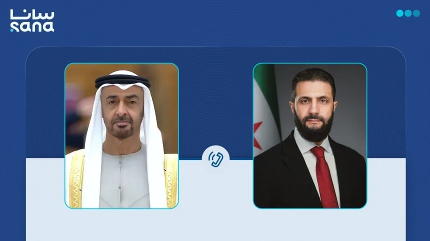 الرئيس السوري يدين الاعتداءات الإيرانية ويؤكد التضامن مع الإمارات