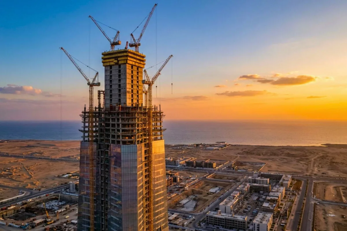شركة المملكة القابضة: برج جدة يصل إلى ارتفاع 370 مترًا
