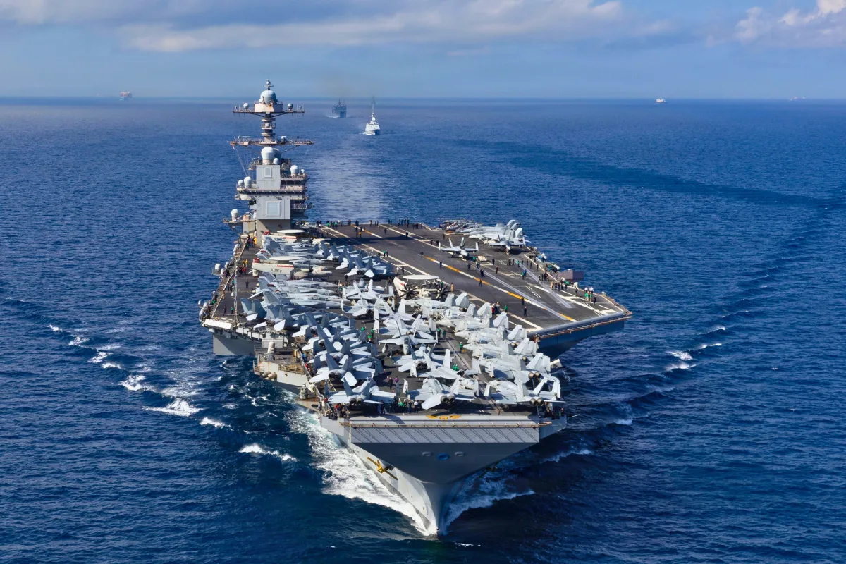 إيران تهدد باستهداف حاملة الطائرات الأميركية فورد