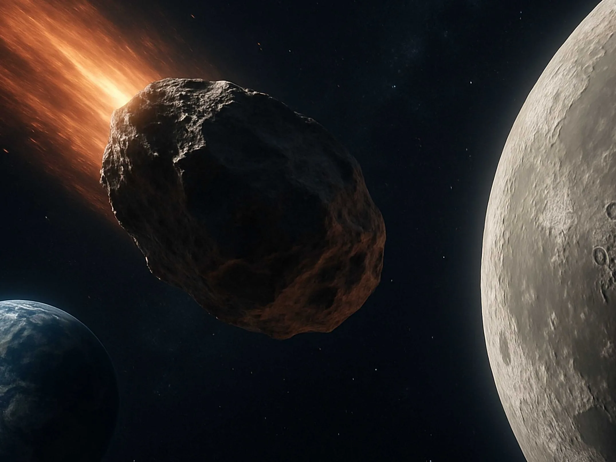 ناسا تنفي خطر اصطدام كويكب 2024 YR4 بالقمر في 2032