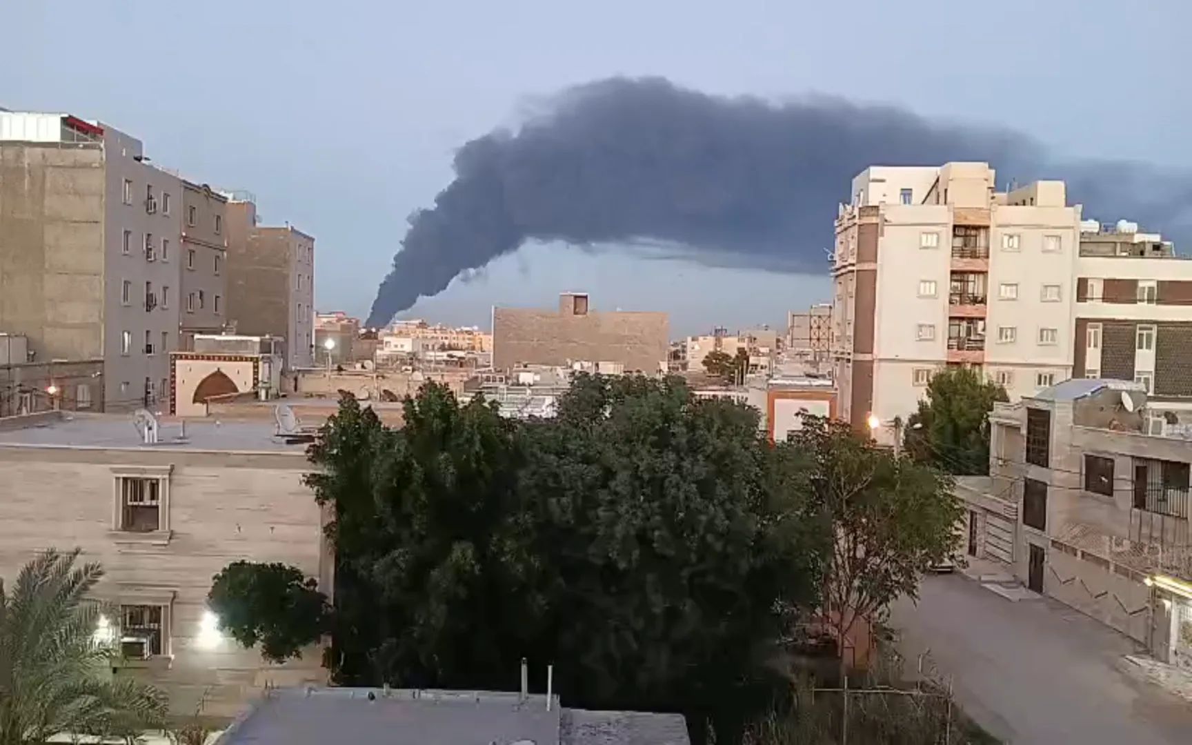 حريق محدود في المنطقة الصناعية بالدوحة