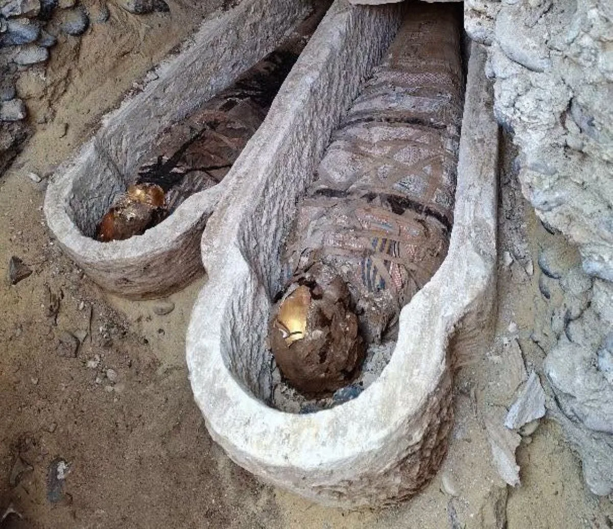 اكتشاف مقبرة أثرية تعود للعصر الروماني في محافظة المنيا المصرية