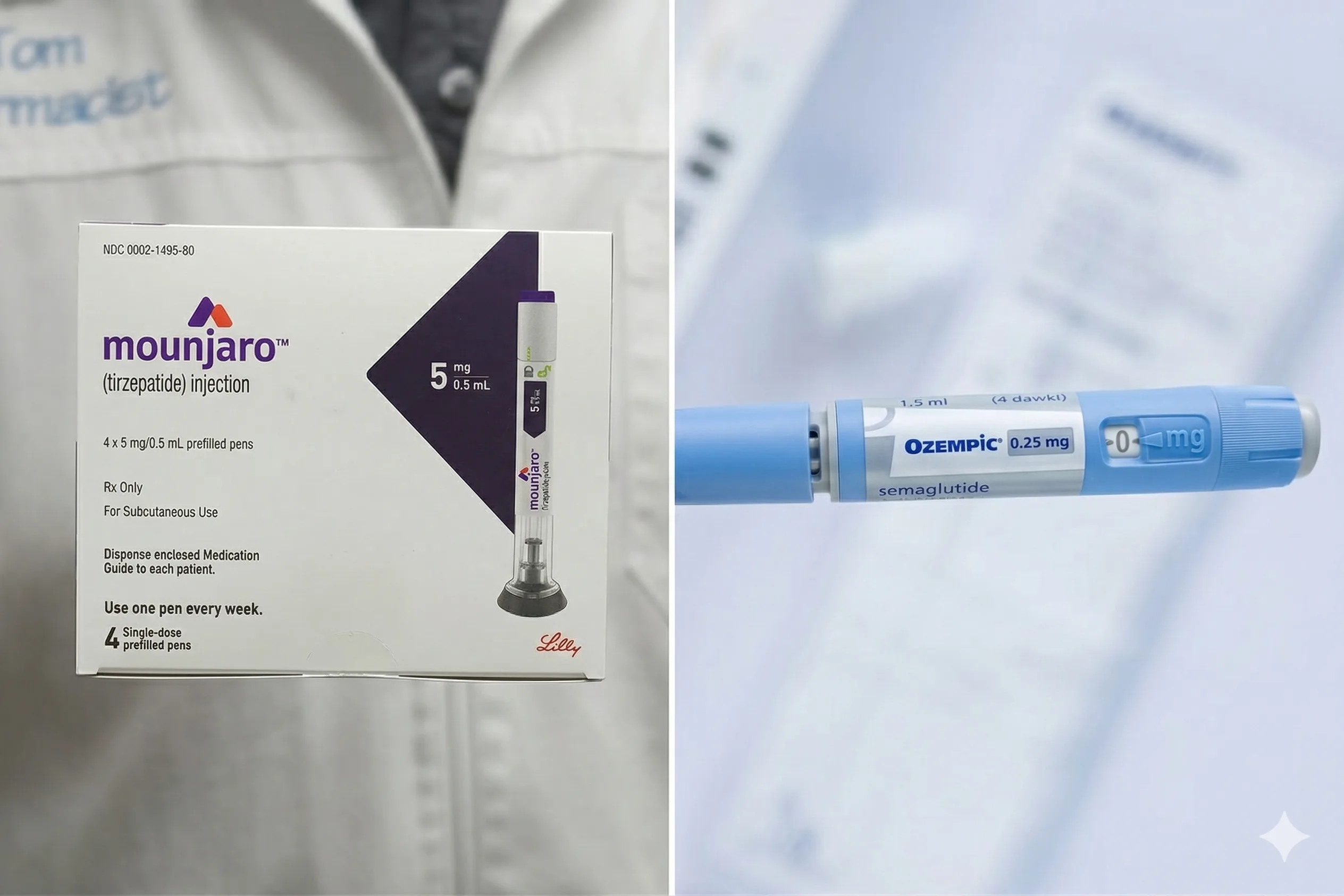 ما الفرق بين “أوزيمبيك” و”مونجارو”؟ وكيف تستجيب أجسام الأشخاص لهما