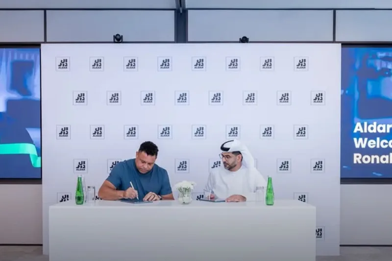 رونالدو نازاريو: أبوظبي “مكان مميز جدًا” ويصبح سفيرًا لألدار