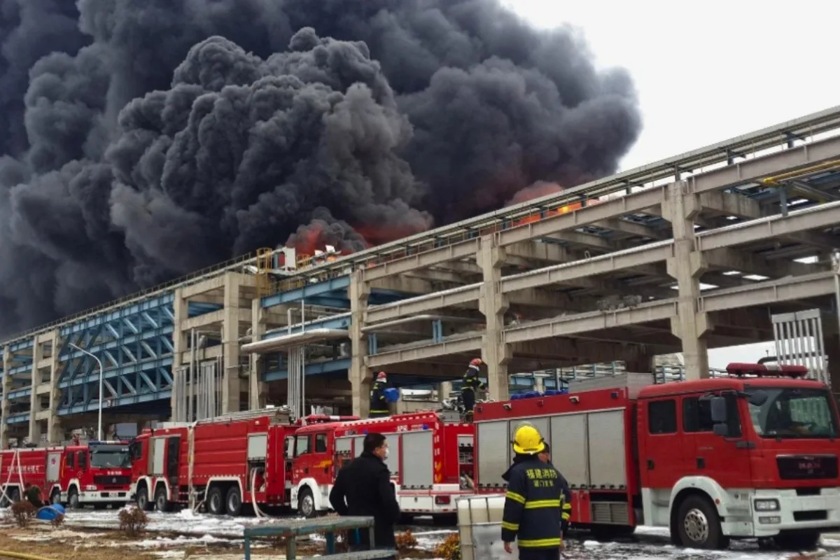 حريق في موقف سيارات تابع لـBYD في الصين دون إصابات