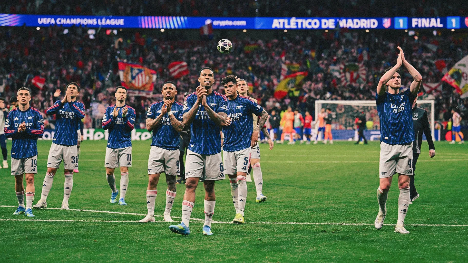 لا غالب ولا مغلوب.. أتلتيكو مدريد وأرسنال يتعادلان في الذهاب