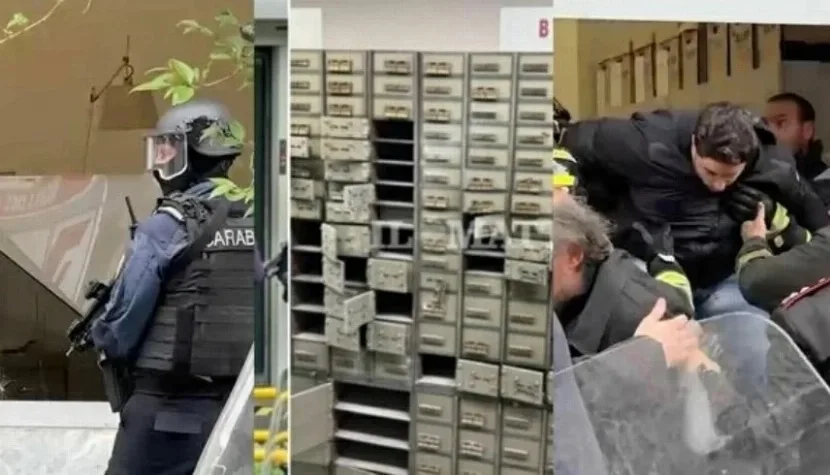 سطو هوليودي في نابولي: لصوص يفرون عبر نفق سري بعد سرقة بنك