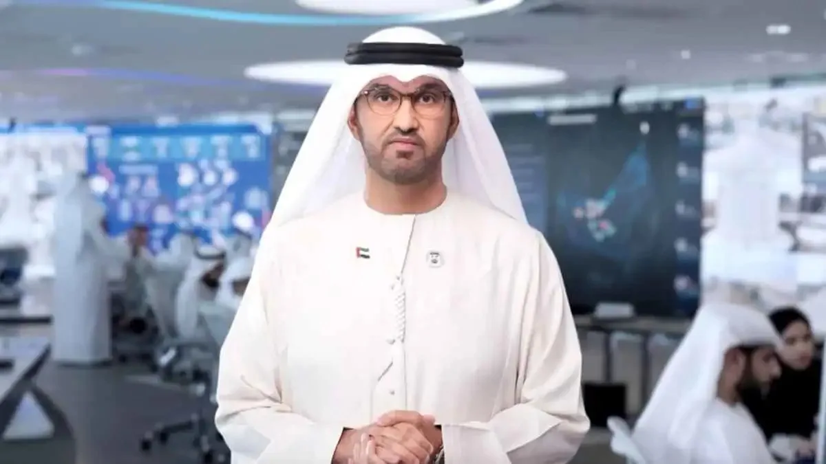 سلطان الجابر: مضيق هرمز لم يكن يوماً ملكاً لإيران لكي تغلقه أو تقيد الملاحة فيه