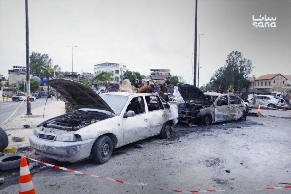 23 مصاباً في تفجير سيارة مفخخة وسط دمشق