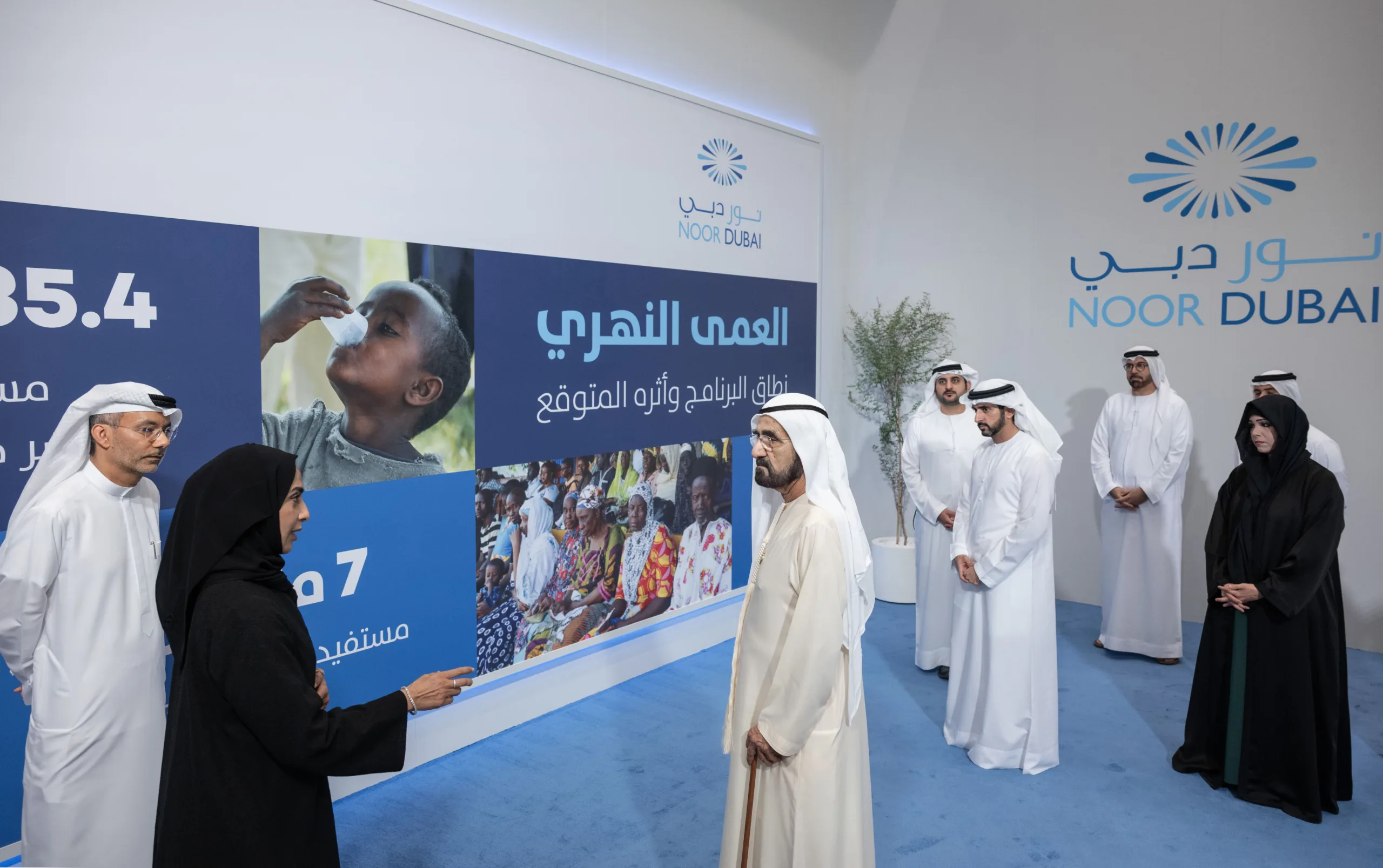 محمد بن راشد يطلق مبادرة للقضاء على مرض “العمى النهري” تستهدف 7 ملايين