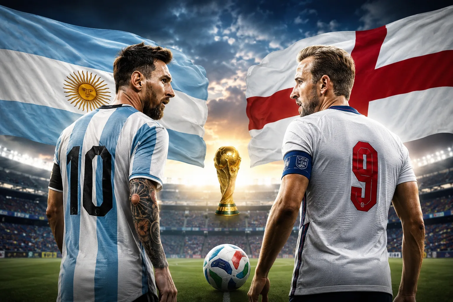 مونديال 2026.. موعد مباراة الأرجنتين ضد إنجلترا والقنوات الناقلة