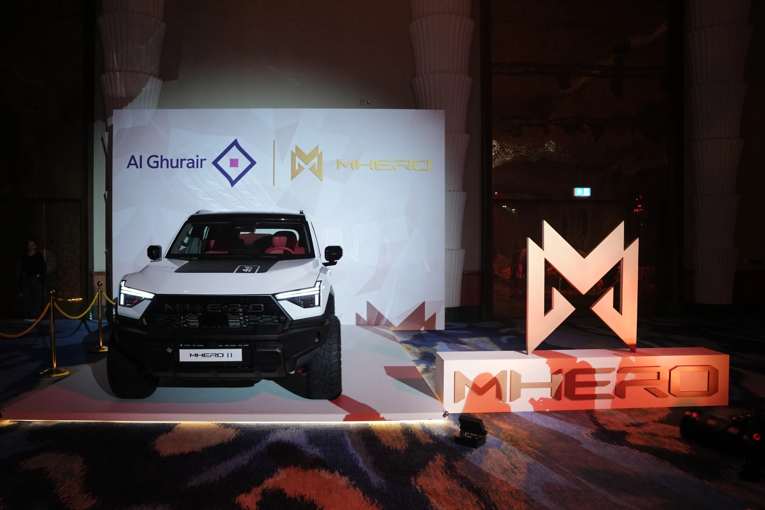 الغرير تطلق سيارة الـMHERO في الإمارات مع مستوى جديد من الفخامة والأداء على الطرق الوعرة
