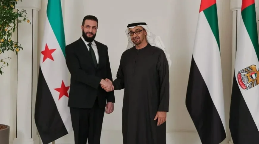 رئيس الإمارات يتلقى اتصالاً هاتفياً من الرئيس السوري