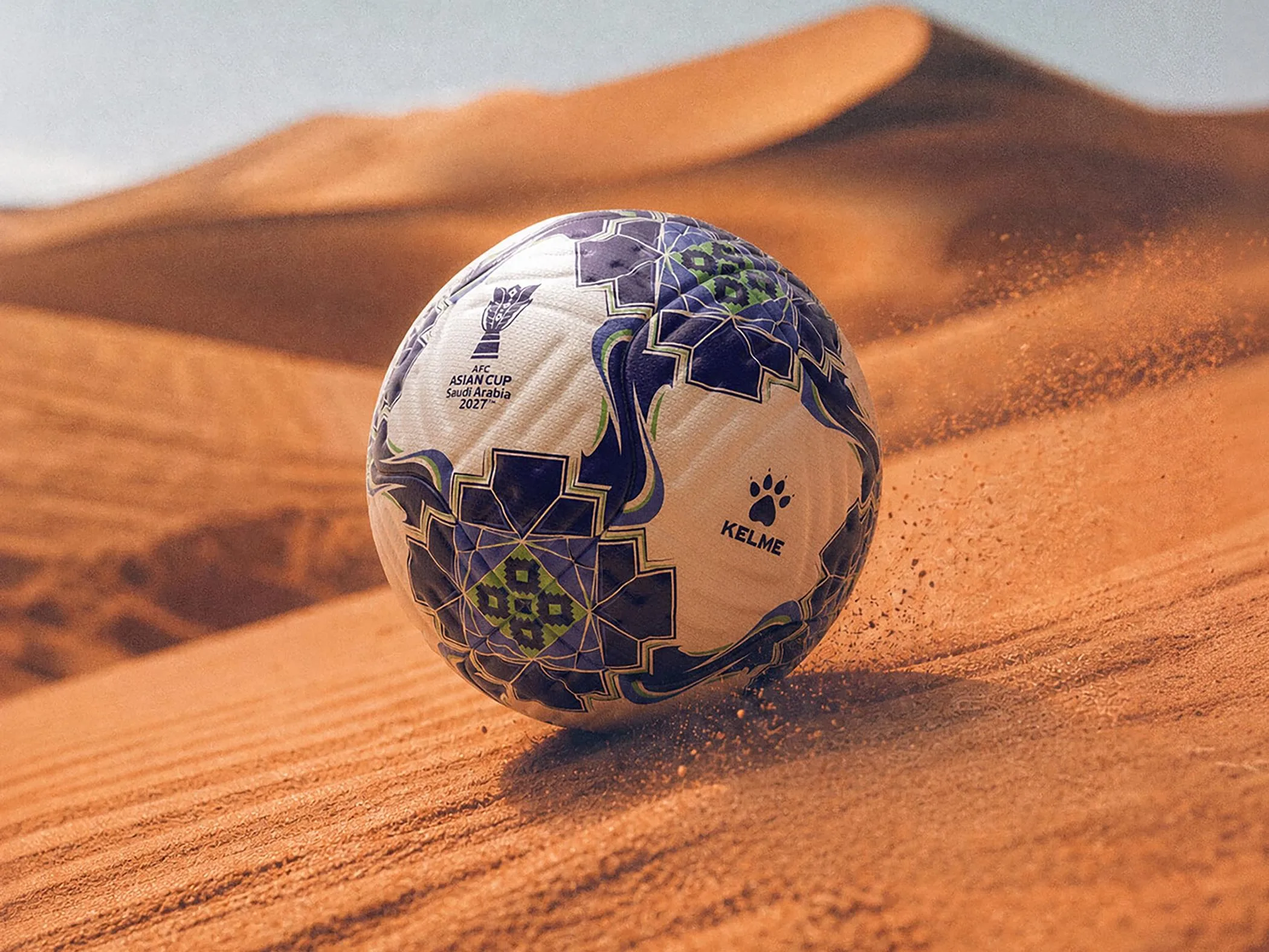 الاتحاد الآسيوي يكشف عن كرة “خزامى” الرسمية لكأس آسيا 2027
