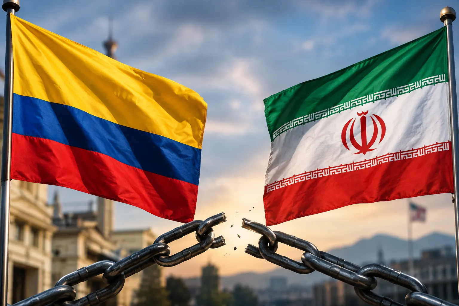 كولومبيا تتخذ قراراً بقطع علاقاتها الدبلوماسية مع إيران